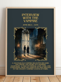 Interview With The Vampire Minimalist Book Poster by Anne Rice – image 2