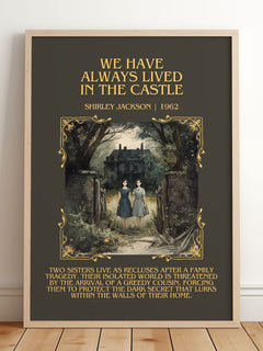 We Have Always Lived In The Castle Minimalist Book Poster – S. Jackson – image 2