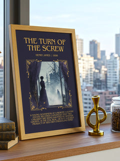 The Turn Of The Screw Minimalist Book Poster by Henry James – image 3