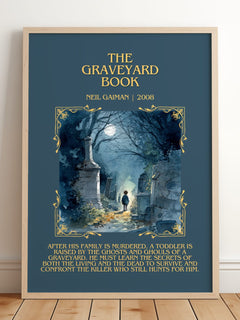 The Graveyard Book Minimalist Book Poster by Neil Gaiman – image 2