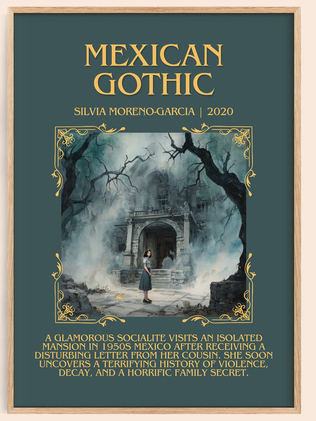 Mexican Gothic Minimalist Book Poster by Silvia Moreno-Garcia