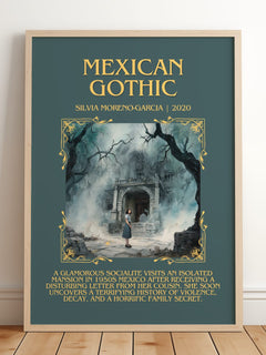 Mexican Gothic Minimalist Book Poster by Silvia Moreno-Garcia – image 2