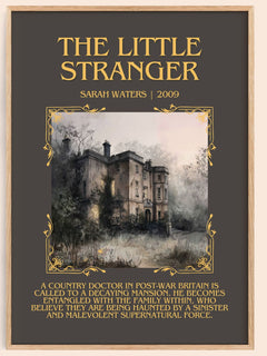 The Little Stranger Minimalist Book Poster by Sarah Waters – image 1