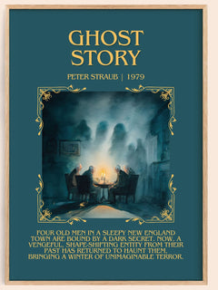 Ghost Story Minimalist Book Poster by Peter Straub – image 1