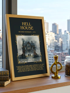 Hell House Minimalist Book Poster by Richard Matheson – image 3
