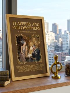 Flappers And Philosophers Minimalist Book Poster by F. Fitzgerald – image 3
