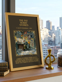 The Pat Hobby Stories Minimalist Book Poster by F. Scott Fitzgerald – image 3