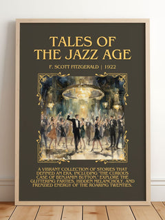 Tales Of The Jazz Age Minimalist Book Poster by F. Scott Fitzgerald – image 2