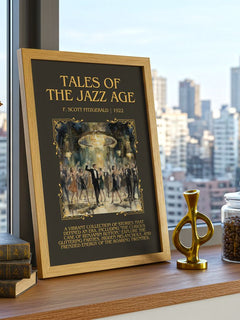 Tales Of The Jazz Age Minimalist Book Poster by F. Scott Fitzgerald – image 3