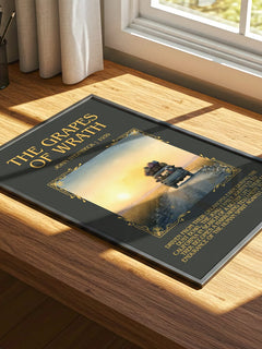 The Grapes Of Wrath Minimalist Book Poster by John Steinbeck – image 4