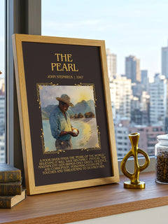 The Pearl Minimalist Book Poster by John Steinbeck – image 3