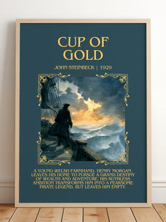 Cup Of Gold Minimalist Book Poster by John Steinbeck – image 2