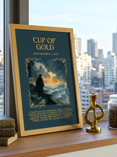 Cup Of Gold Minimalist Book Poster by John Steinbeck – image 3