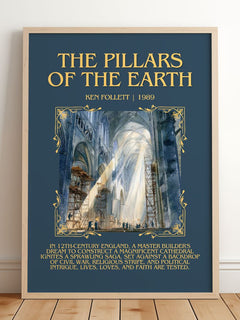 The Pillars Of The Earth Minimalist Book Poster by Ken Follett – image 2