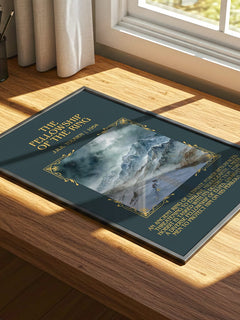 The Fellowship Of The Ring Minimalist Book Poster by J.R.R. Tolkien – image 4