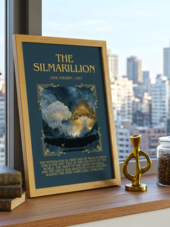 The Silmarillion Minimalist Book Poster by J.R.R. Tolkien – image 3