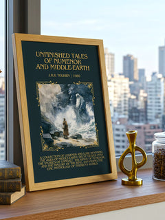 Unfinished Tales Of Numenor And Middle-Earth Minimalist Book Poster – – image 3