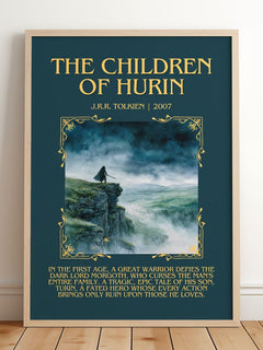 The Children Of Húrin Minimalist Book Poster by J.R.R. Tolkien – image 2