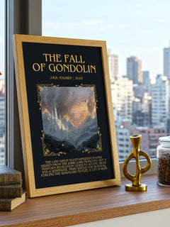 The Fall Of Gondolin Minimalist Book Poster by J.R.R. Tolkien – image 3