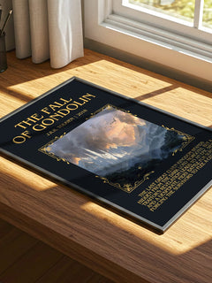 The Fall Of Gondolin Minimalist Book Poster by J.R.R. Tolkien – image 4