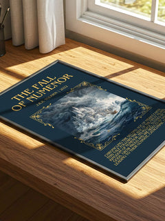 The Fall Of Númenor Minimalist Book Poster by J.R.R. Tolkien – image 4