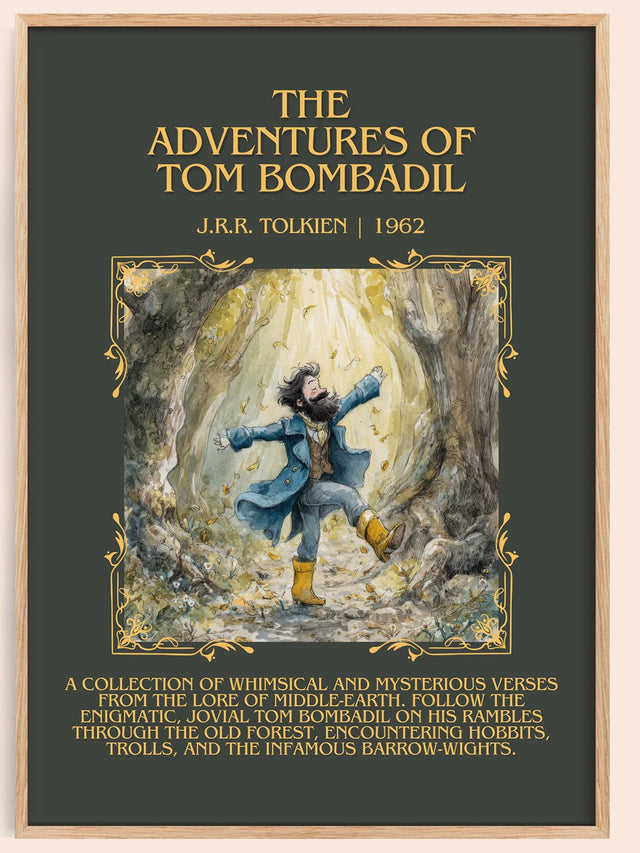Adventures Of Tom Bombadil Minimalist Book Poster by J.R.R. Tolkien