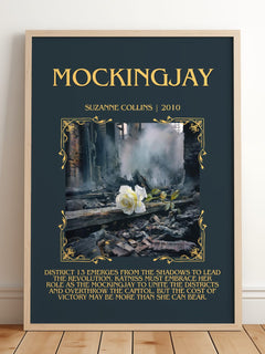 Mockingjay Minimalist Book Poster by Suzanne Collins – image 2