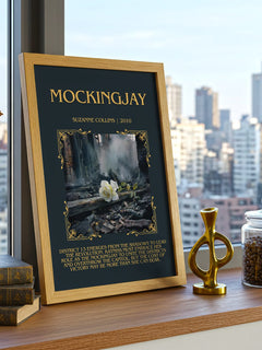 Mockingjay Minimalist Book Poster by Suzanne Collins – image 3