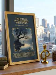 Ballad Of Songbirds And Snakes Minimalist Book Poster by S. Collins – image 3