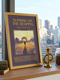 Sunrise On The Reaping Minimalist Book Poster by Suzanne Collins – image 3