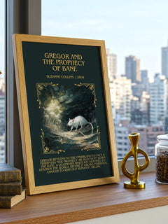 Gregor And The Prophecy Of Bane Minimalist Book Poster by S. Collins – image 3