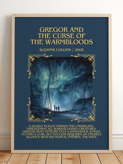 Gregor And The Curse Of The Warmbloods Minimalist Book Poster – S. – image 2