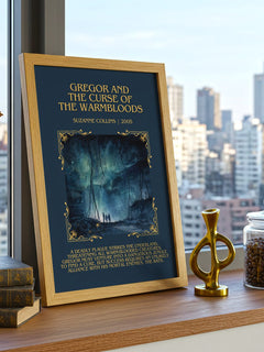Gregor And The Curse Of The Warmbloods Minimalist Book Poster – S. – image 3