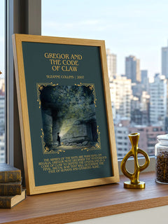 Gregor And The Code Of Claw Minimalist Book Poster by Suzanne Collins – image 3