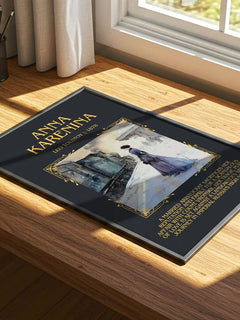Anna Karenina Minimalist Book Poster by Leo Tolstoy – image 4