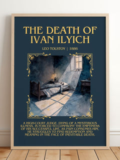 The Death Of Ivan Ilyich Minimalist Book Poster by Leo Tolstoy – image 2