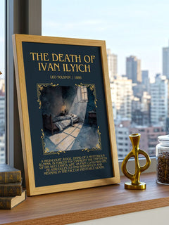 The Death Of Ivan Ilyich Minimalist Book Poster by Leo Tolstoy – image 3