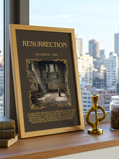 Resurrection Minimalist Book Poster by Leo Tolstoy – image 3