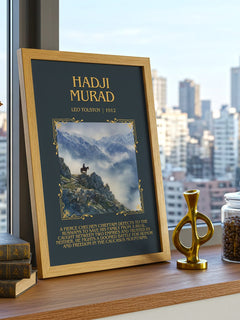 Hadji Murad Minimalist Book Poster by Leo Tolstoy – image 3