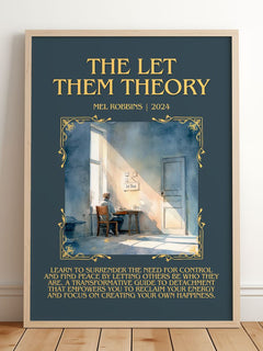 The Let Them Theory Minimalist Book Poster by Mel Robbins – image 2