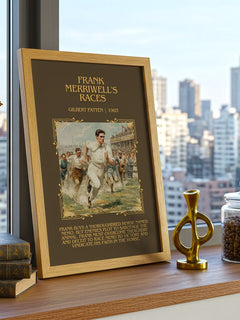 Frank Merriwell'S Races Minimalist Book Poster by Gilbert Patten – image 3