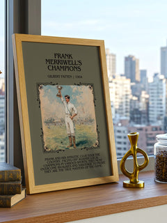 Frank Merriwell'S Champions Minimalist Book Poster by Gilbert Patten – image 3