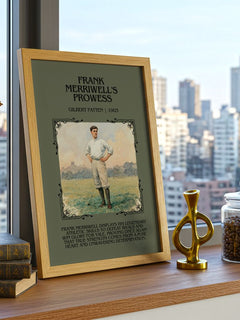 Frank Merriwell'S Prowess Minimalist Book Poster by Gilbert Patten – image 3