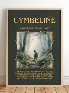 Cymbeline Minimalist Book Poster by William Shakespeare – image 2