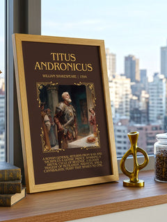 Titus Andronicus Minimalist Book Poster by William Shakespeare – image 3