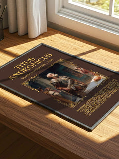 Titus Andronicus Minimalist Book Poster by William Shakespeare – image 4