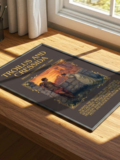 Troilus And Cressida Minimalist Book Poster by William Shakespeare – image 4
