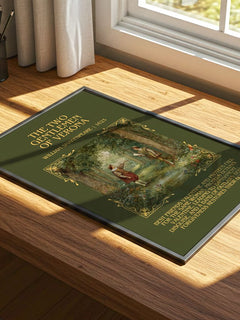 Two Gentlemen Of Verona Minimalist Book Poster by William Shakespeare – image 4