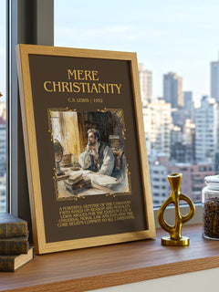 Mere Christianity Minimalist Book Poster by C.S. Lewis – image 3