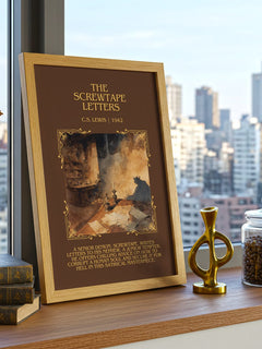The Screwtape Letters Minimalist Book Poster by C.S. Lewis – image 3